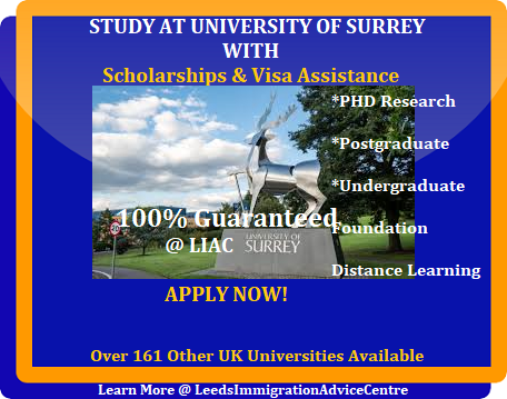 University of Surrey Scholarships