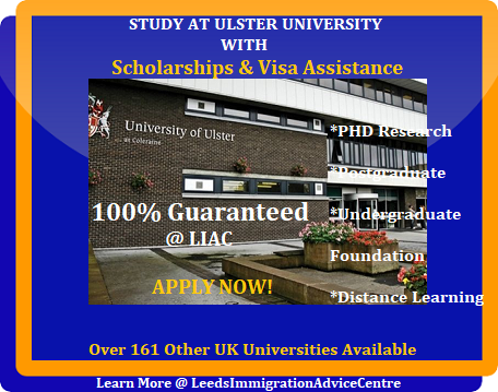 Ulster University London Scholarship